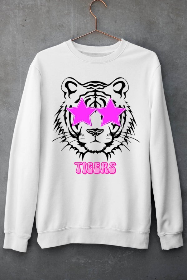 Sweat Col Rond Fille en Gros | Tiger star