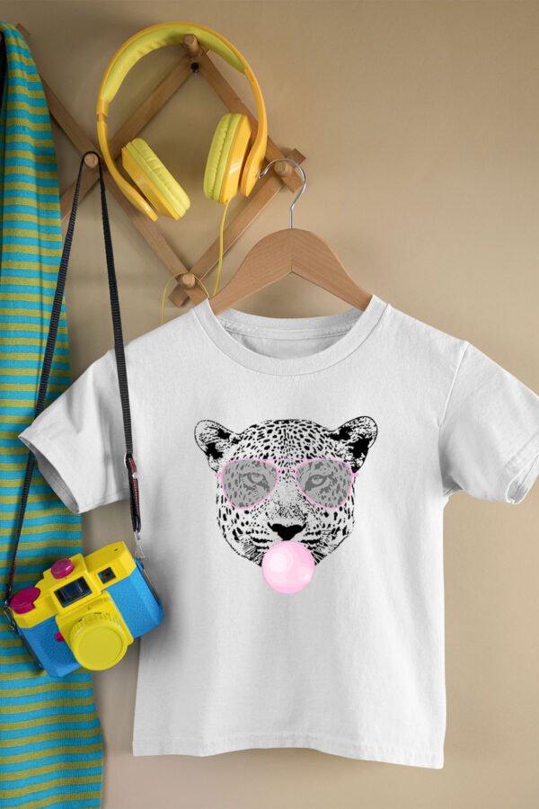 T-shirt Col Rond Fille - Leo gum