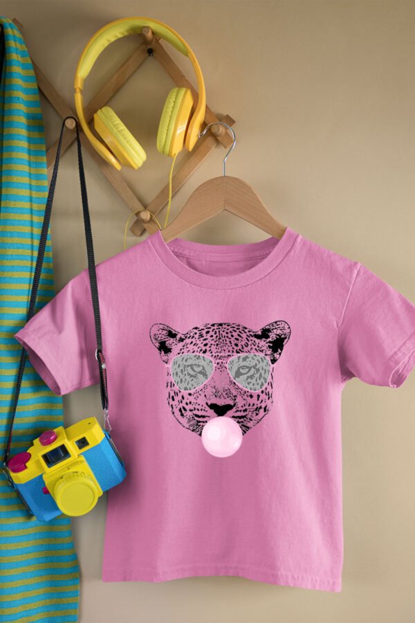 T-shirt Col Rond Fille - Leo gum