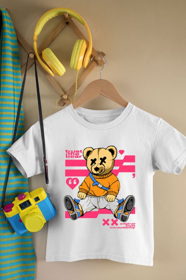 T-shirt Col Rond Fille - Trust Bear