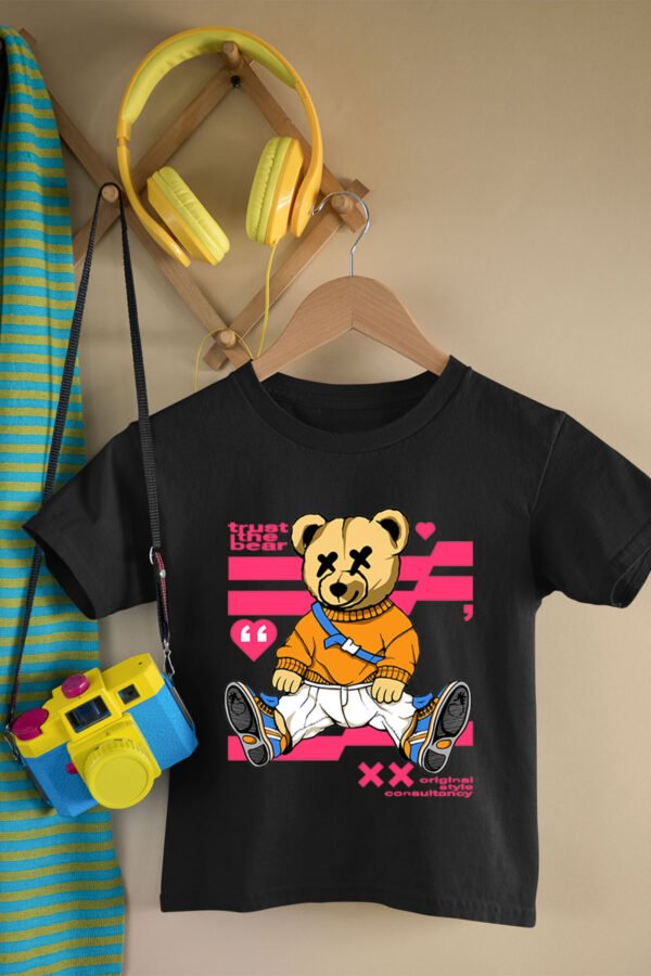 T-shirt Col Rond Fille - Trust Bear