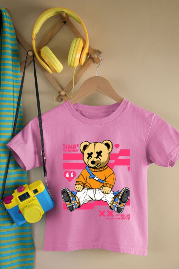 T-shirt Col Rond Fille - Trust Bear