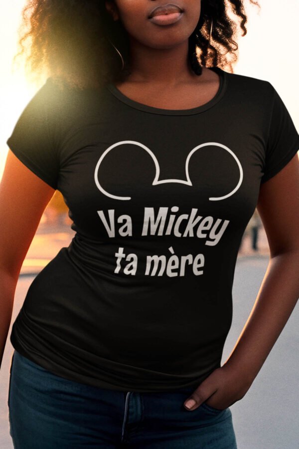 Mickey ta mère - Tshirt Femme
