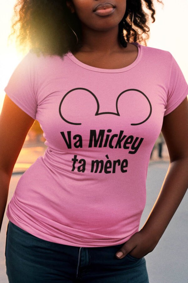 Mickey ta mère - Tshirt Femme