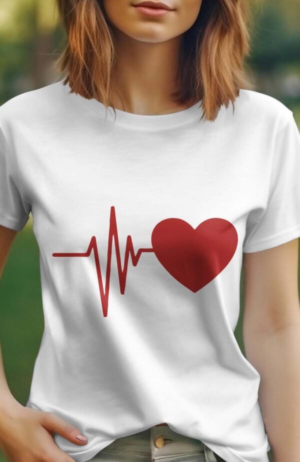 battement coeur - Tshirt Femme
