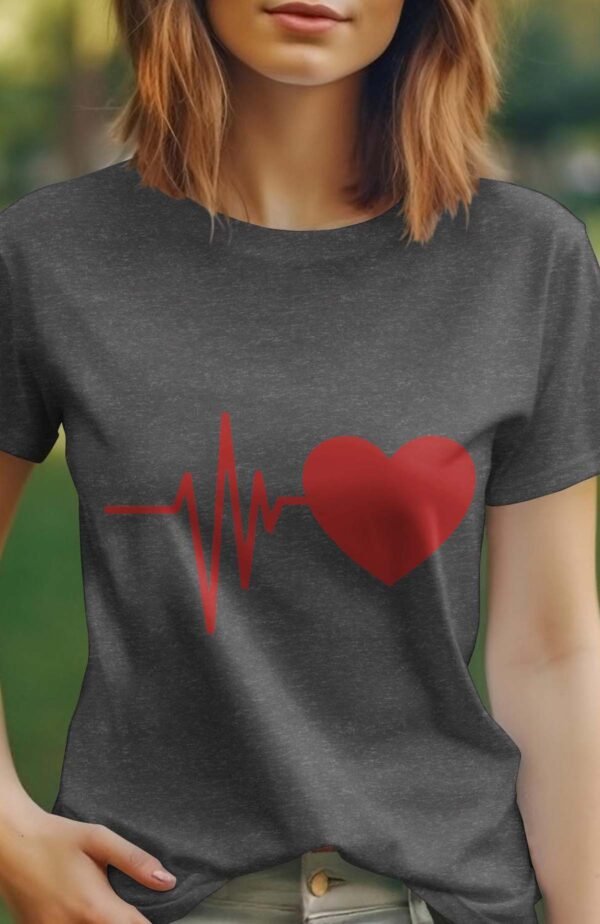 battement coeur - Tshirt Femme