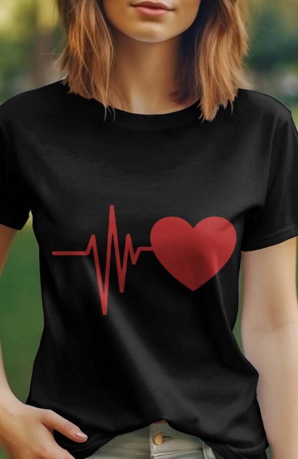 battement coeur - Tshirt Femme