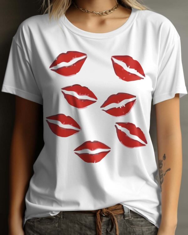 bisous petit- Tshirt Femme