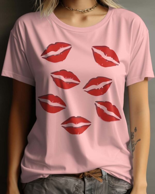 bisous petit- Tshirt Femme