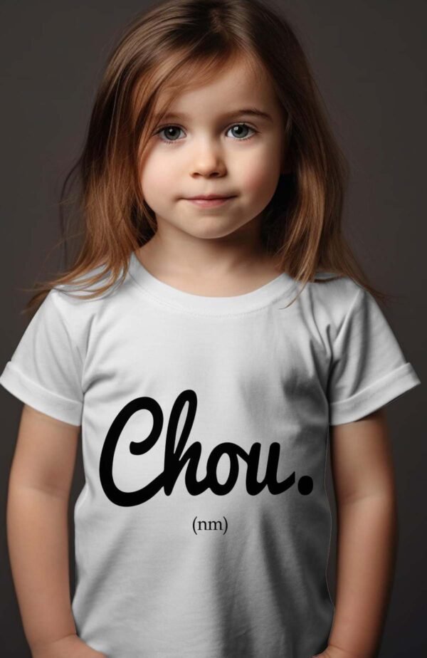 T-shirt Col Rond Fille - Chou
