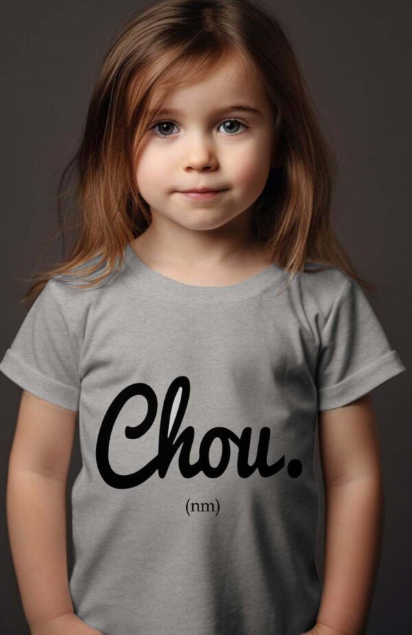 T-shirt Col Rond Fille - Chou