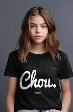 T-shirt Col Rond Fille - Chou