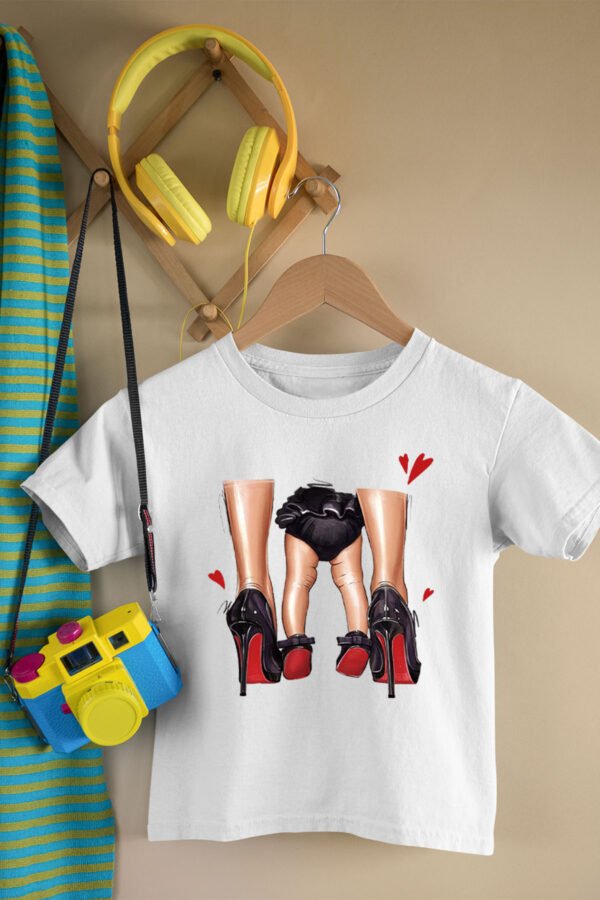 T-shirt Col Rond Fille - Talon BB