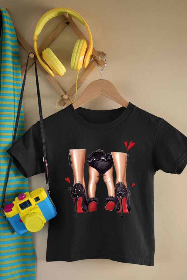 T-shirt Col Rond Fille - Talon BB