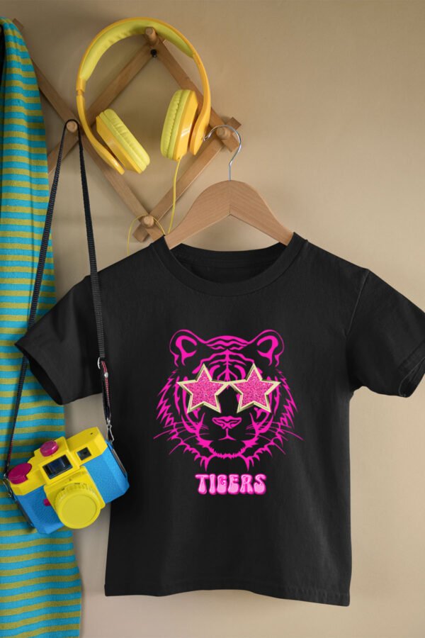 T-shirt Fille - Tiger Silver