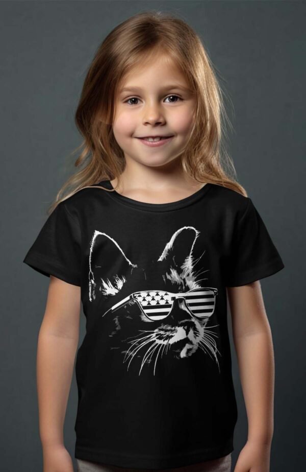 T-shirt Col Rond Fille - Cat breton