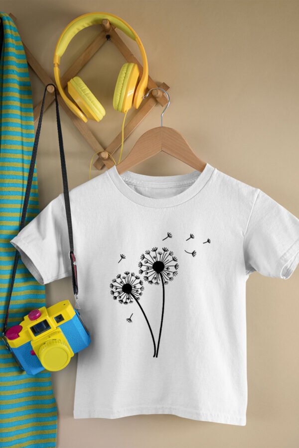 T-shirt Col Rond Fille - Pissenlit