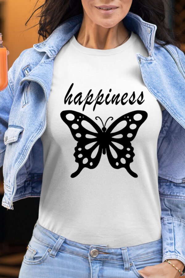 Happiness butterfly - Tshirt Femme