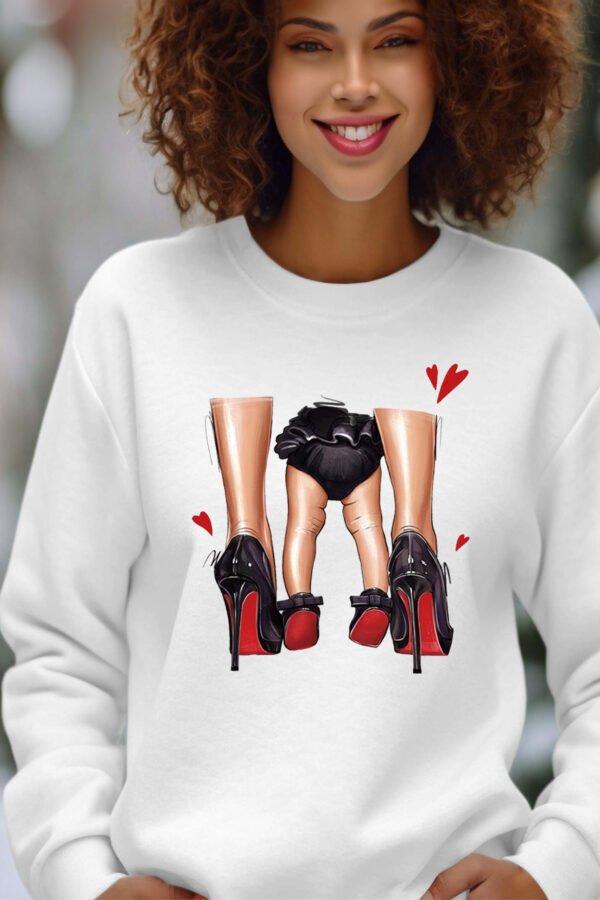 Sweat Col Rond Femme en Gros | Talon BB