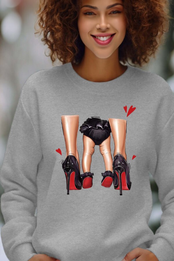 Sweat Col Rond Femme en Gros | Talon BB