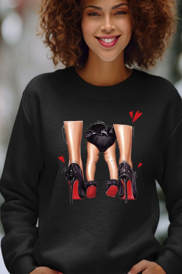 Sweat Col Rond Femme en Gros | Talon BB