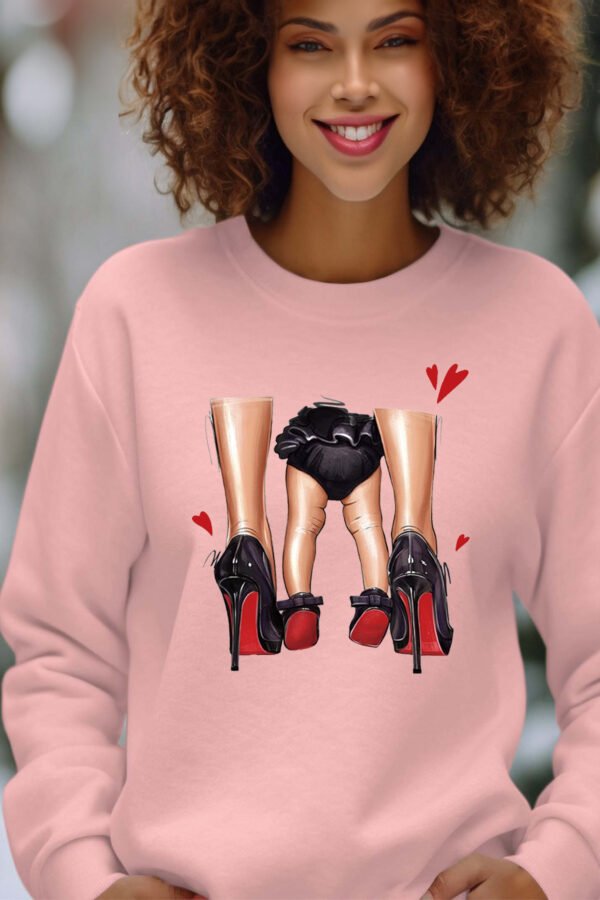 Sweat Col Rond Femme en Gros | Talon BB