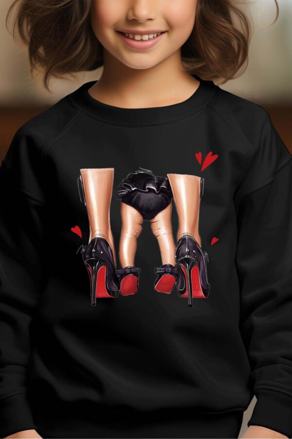 Sweat Col Rond Fille en Gros |  Talon BB