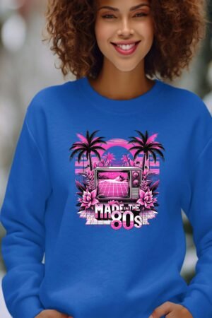 Sweat Col Rond Femme en Gros | Télé80s