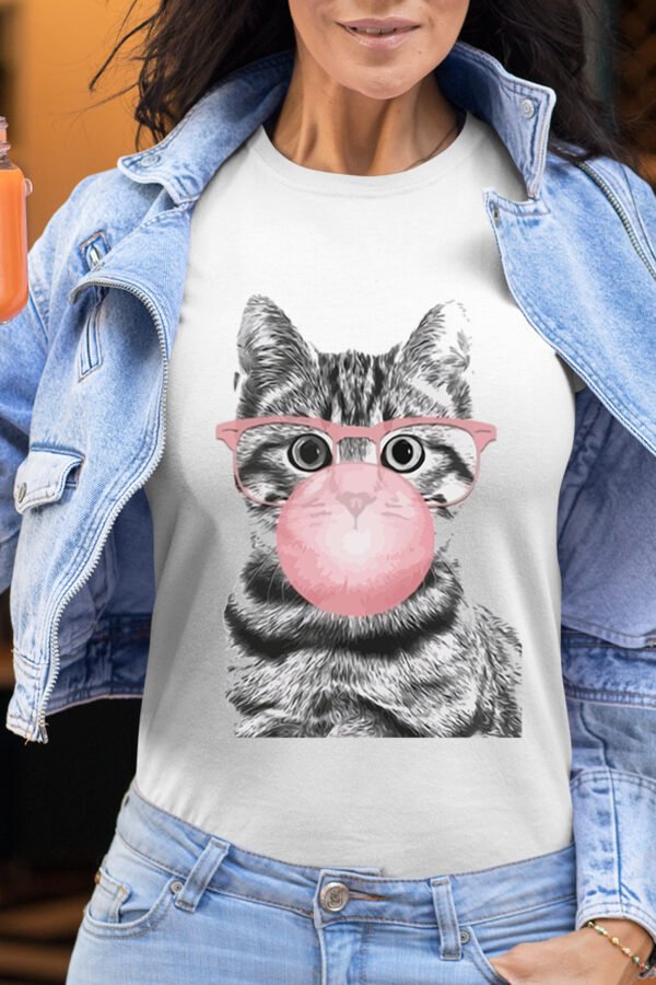 Cat Gum - Tshirt Femme
