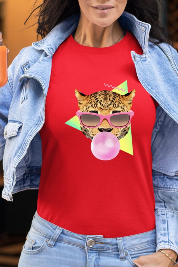 Funky felin gum - Tshirt Femme