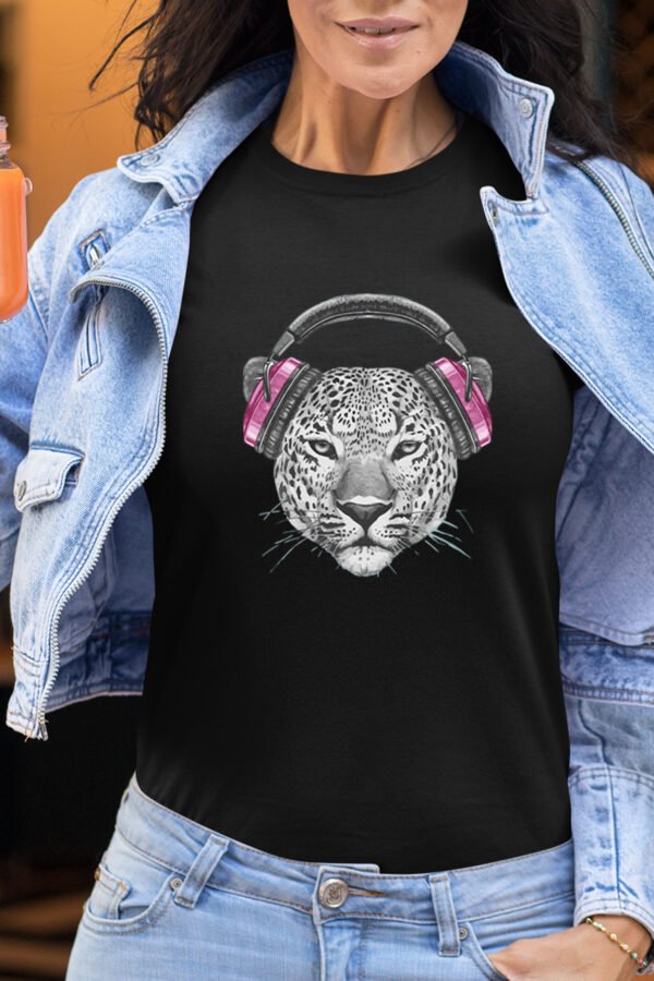 Leo headphones - Tshirt Femme