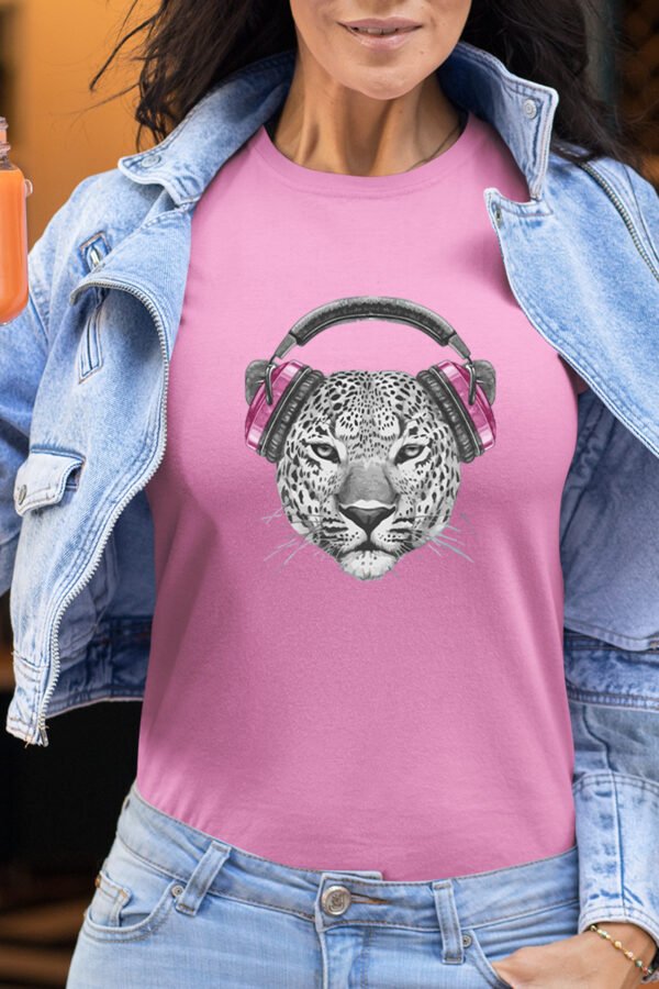 Leo headphones - Tshirt Femme