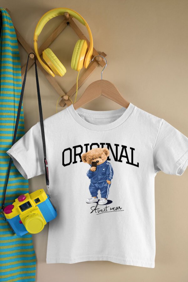 T-shirt Col Rond Fille - Bear original street