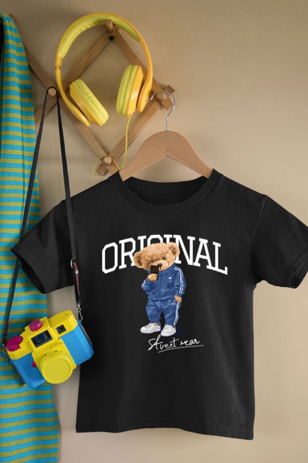 T-shirt Col Rond Fille - Bear original street