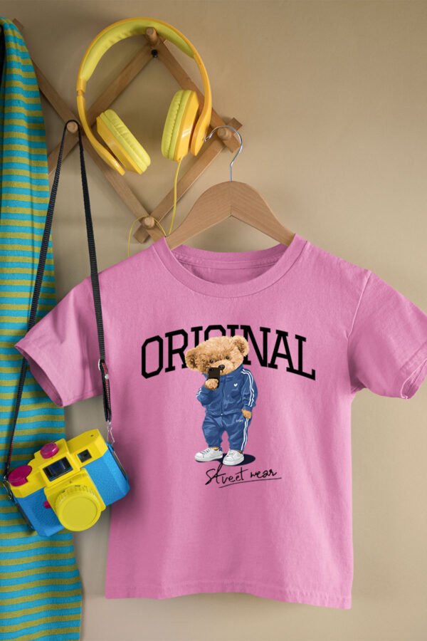 T-shirt Col Rond Fille - Bear original street