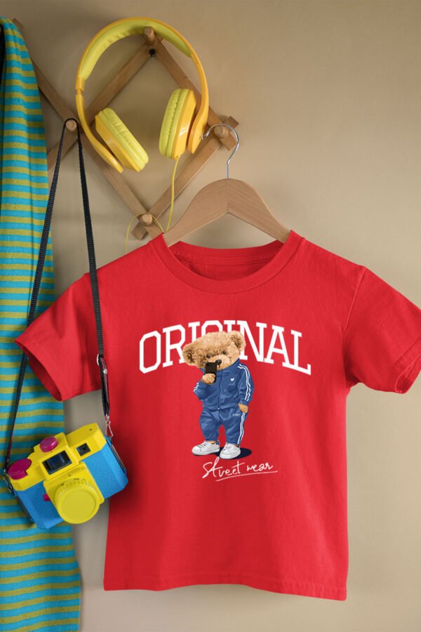 T-shirt Col Rond Fille - Bear original street