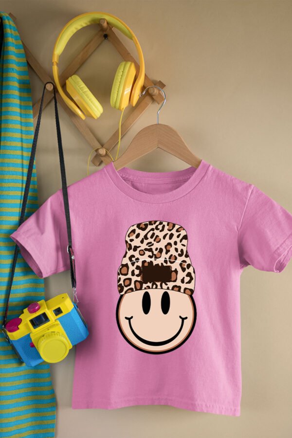 T-shirt Col Rond Fille - beanie Sheetah