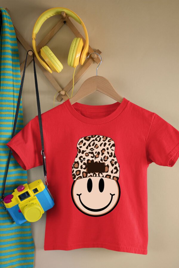 T-shirt Col Rond Fille - beanie Sheetah