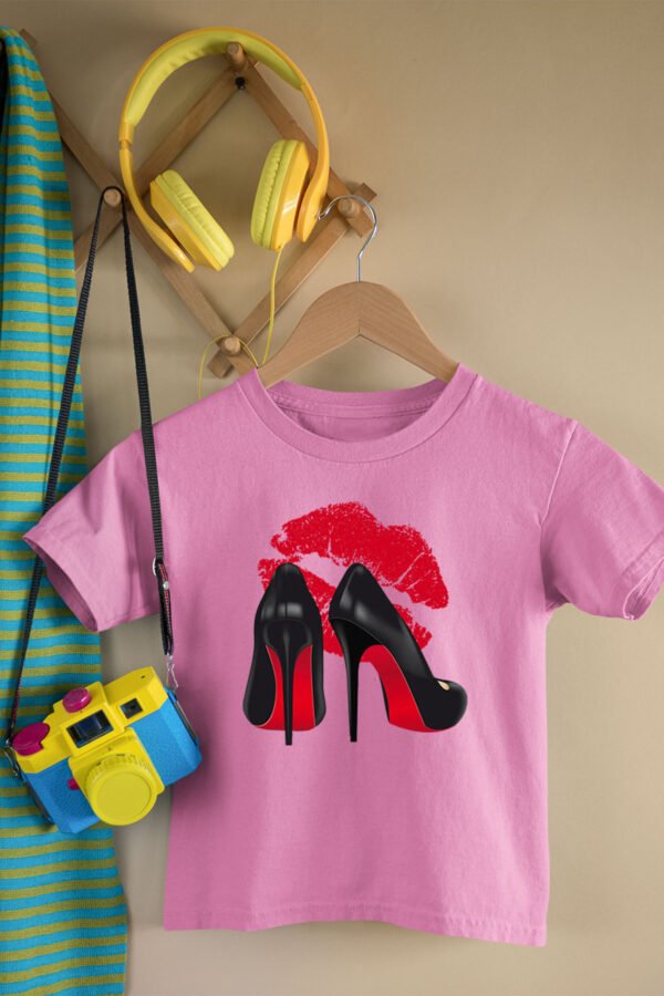 T-shirt Col Rond Fille - Chaussure