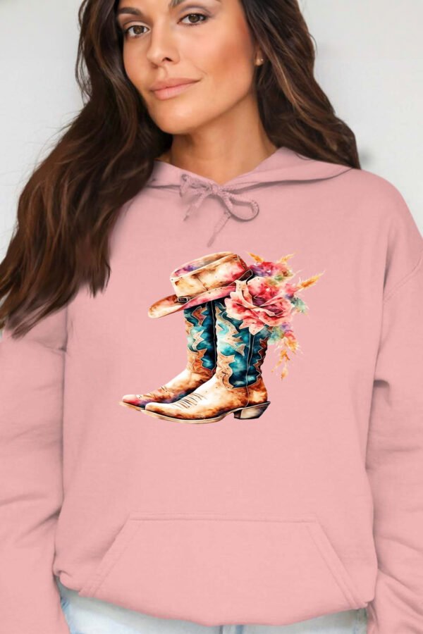 Western boots - Sweat Capuche Femme