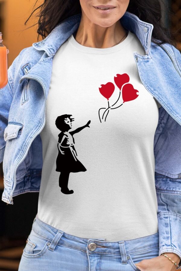 Ballon part  - Tshirt Femme