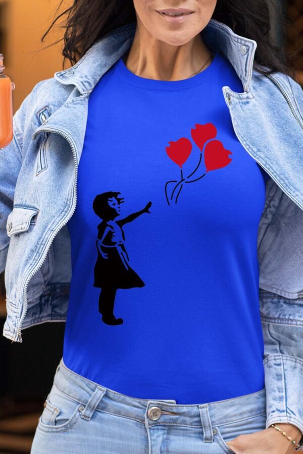 Ballon part  - Tshirt Femme