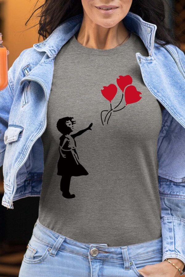 Ballon part  - Tshirt Femme