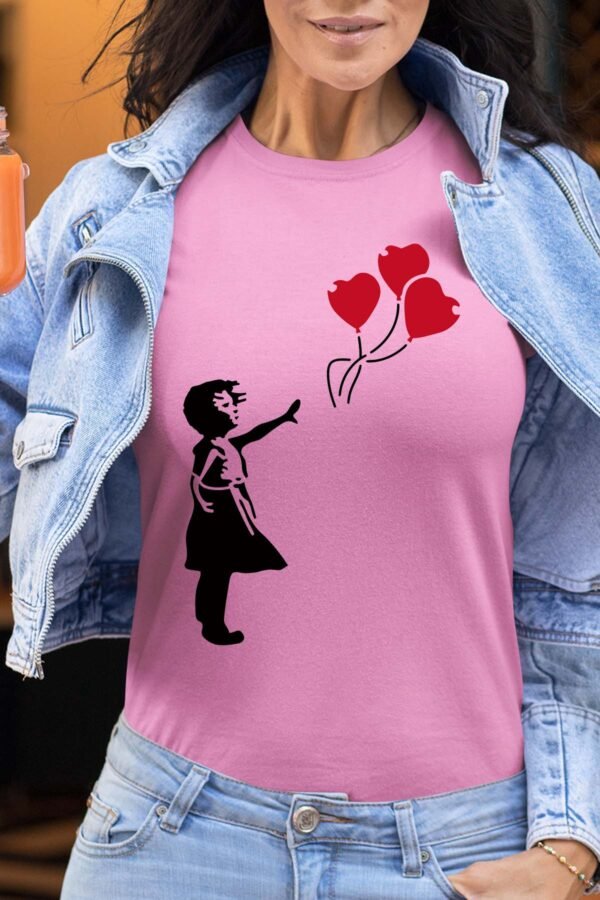 Ballon part  - Tshirt Femme