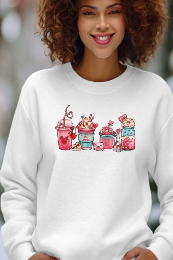 Sweat Col Rond Femme en Gros | Be mine coffee
