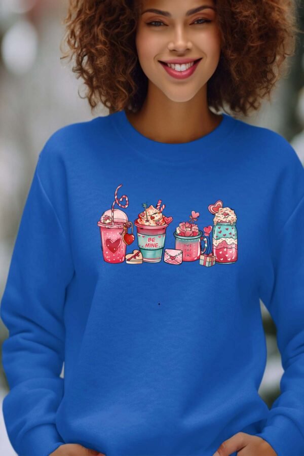 Sweat Col Rond Femme en Gros | Be mine coffee