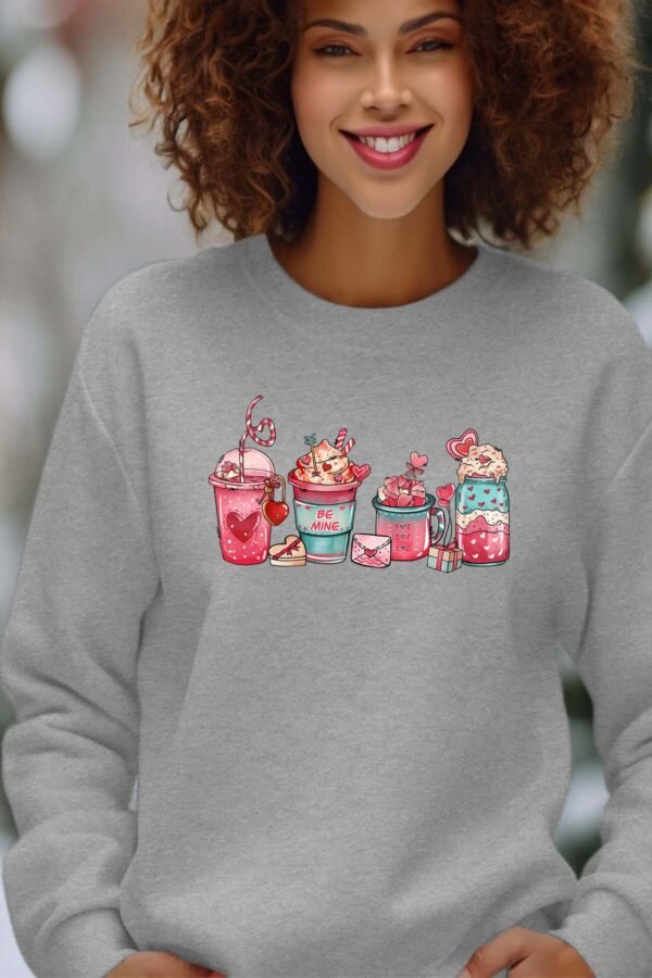 Sweat Col Rond Femme en Gros | Be mine coffee