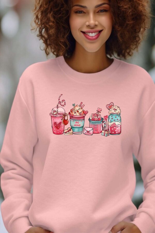 Sweat Col Rond Femme en Gros | Be mine coffee