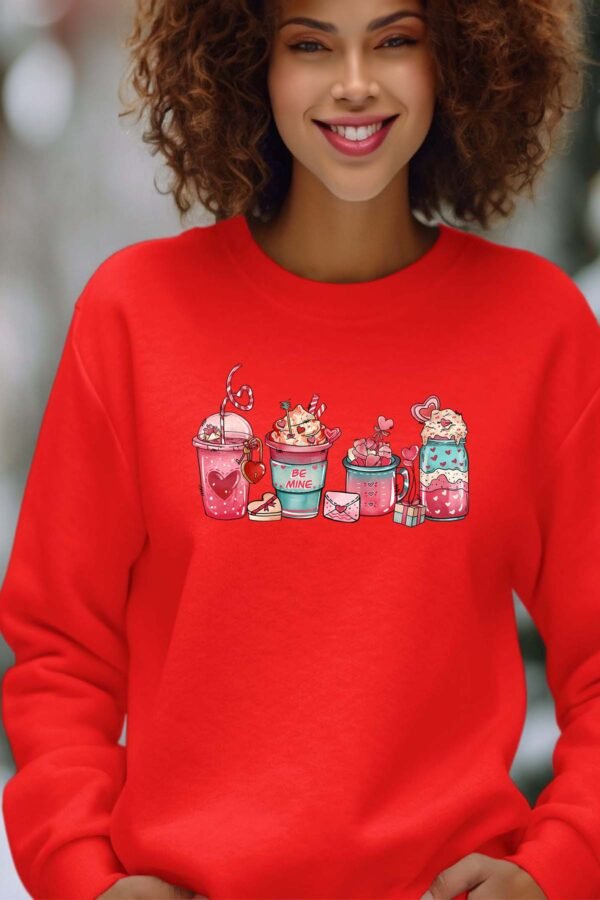 Sweat Col Rond Femme en Gros | Be mine coffee