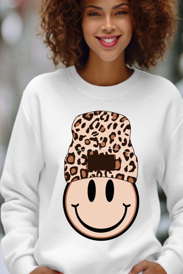 Sweat Col Rond Femme en Gros | beanie Sheetah